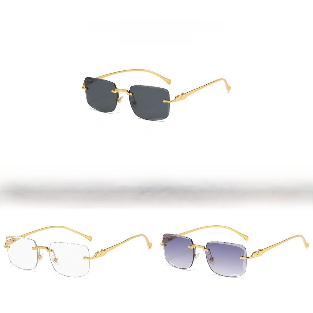 Leopardo Square Sunglasses For Men And Women With Metal Frame And Pc Lenses For Travel