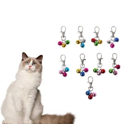 Pet Jewelry Bell Colorful Dog Cat Puppy Collar Copper Bells Hanging Pendant Decor Pet Supplies