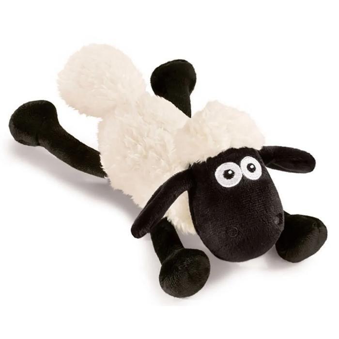 Peluche - NICI - Shaun Le Mouton - 20 cm - Blanc - Polyester