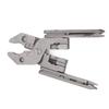 420 Edelstahl Multi-Tool Silber Outdoor-Werkzeug Robustes Multitool Zange Heimwerker