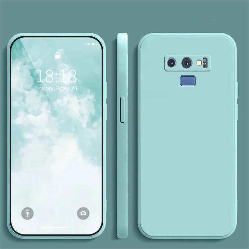 Original Case Soft Liquid Silicone Case For Samsung Galaxy Note 20 Note 20 Uitra 8 9 10 For Galaxy S10 S9 Plus Phone Cover