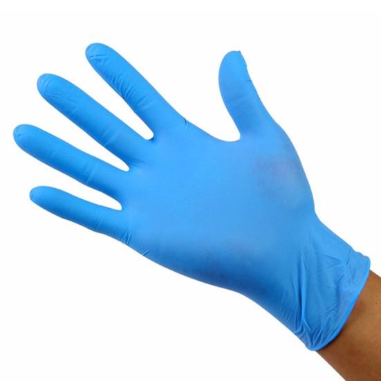 100Pcs Universal Nitrile Latex Mechanic Working Protective Disposable Gloves