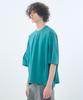 Zensai Oversized Pleated T-Shirt Green