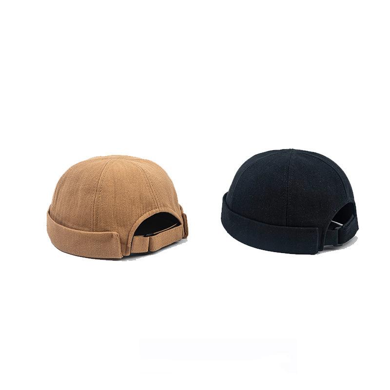 Chessboard hat plaid bucket hat sun protection trendy brand female hip hop street black and white folding sun hat