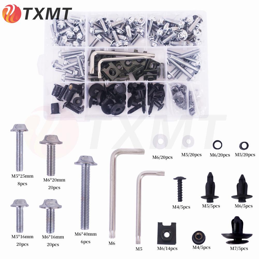BMW G310R/G310GS R1200R Custom Fairing Screws
