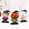 Halloween Opptrekkbar Gresskarleke Skummel Tegneserie Heks Snømann Gående Leke Småbarn Gutter Jenter Fjærverk Urverk Svart Katt Leke