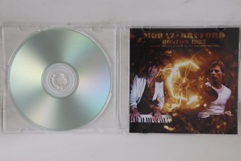 CD PATRICK MORAZ, BILL BRUFORD - Boston 1983 NONE NOT ON LABEL Unknown Rock Used