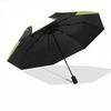 1pc Panda Hat Auto Open/close, All-Season Portable Folding Umbrella for Women & Men, Travel, Everyday, Formal Events -06174