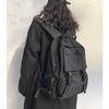 School Bag Female Korean Version High School Harajuku College Student Ins Backpack Large Capacity Backpack Male