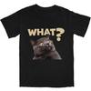Was Lustiges Katzenhemd •Katzen-Meme-Shirt •Geschenk für Katzenliebhaber •Lustiges Katzenhemd •Lustiges Kätzchen-T-Shirt •Süßes Kätzchen-T-Shirt •Geschenk für Katzenmama Papa