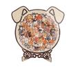 Animal Puzzle Cat Wooden Puzzle Dog Unique Irregular Puzzle Cat-shaped Jigsaw  Birthday Xmas Gifts