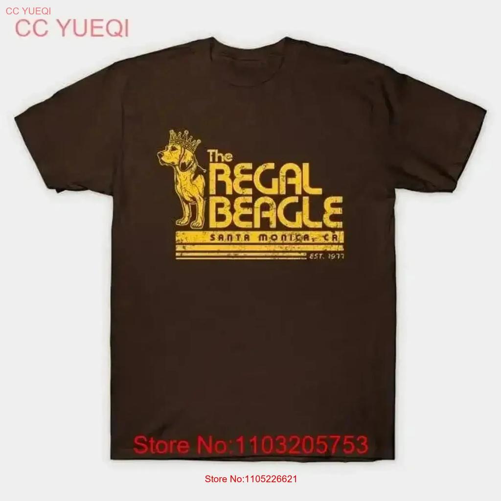 The Regal Beagle T Shirt Vintage Soft Stylish Comfortable Top For Everyday Wear Breathable Homme Graphic Vintage