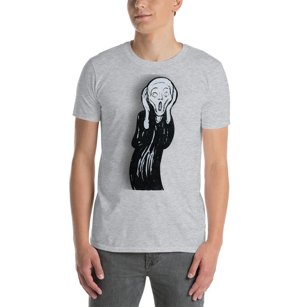 Edvard Munch The Scream 1 ShortSleeve Unisex TShirt Unisex T-Shirt XL