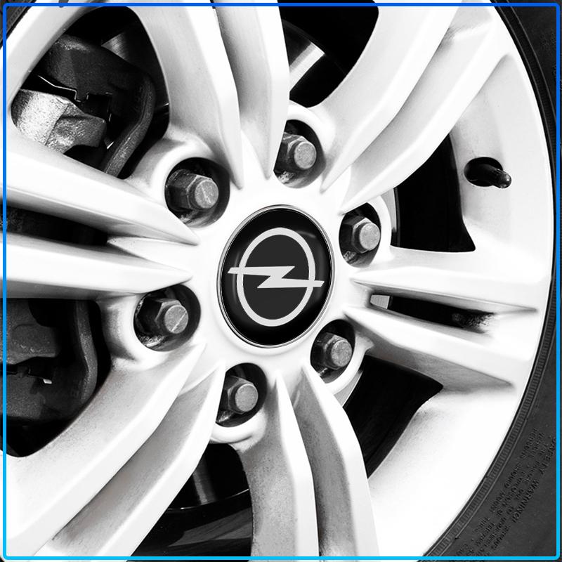 4PCS 56 60mm Car Styling Wheel Center Hub Caps Rim Cover Badge Emblem Sticker For Opel Astra H G J Insignia Mokka Zafira Corsa Vectra B C D