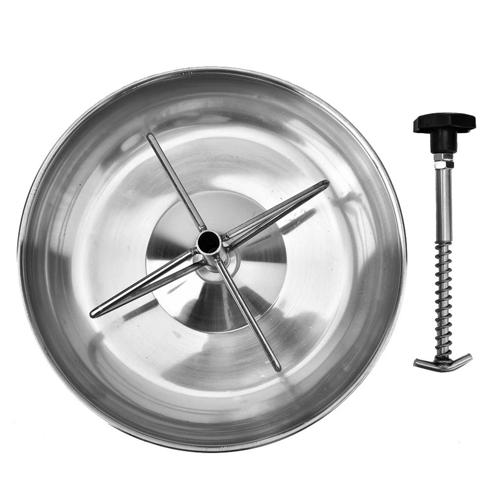 Stainless Steel Piglet Feeding Sow Milk Trough Food Tray Pig Feeder Bowl Livestock Fodder