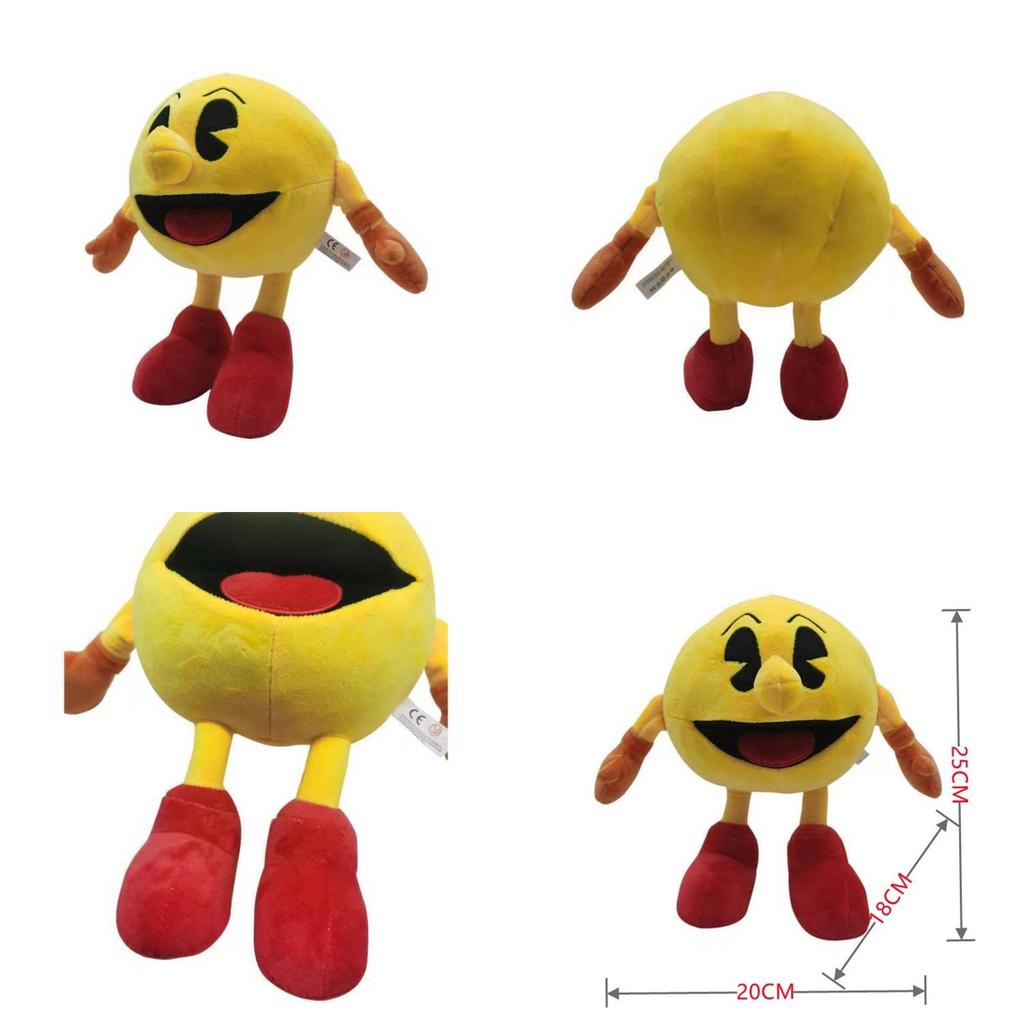 Pac-man Boxer Weiches Plüschtier Gelbe Stoffpuppe Kinder Weihnachts- Geburtstagsgeschenk