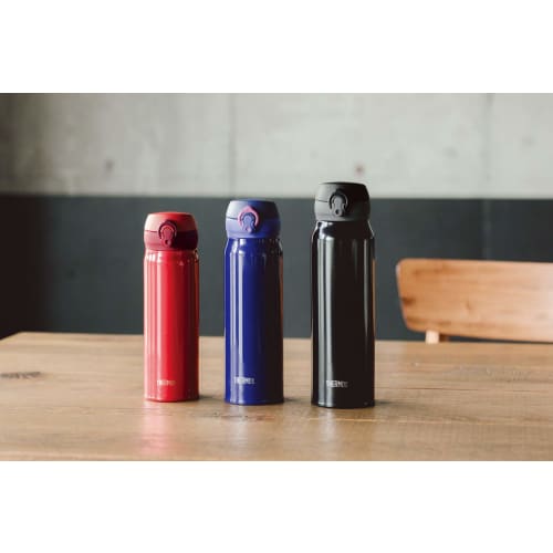 Thermos Water Bottle Vacuum Insulated Mobile Mug 600ml Metallic Red JNL-604 MTR
