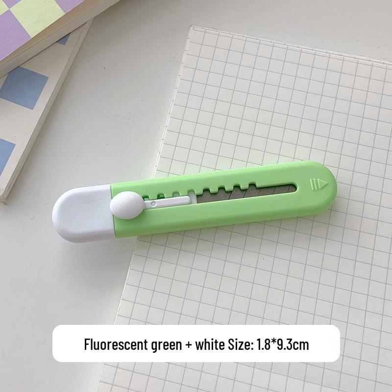 Cute Cartoon Cat Paw Utility Knife - Small Portable Paper Cutter with Fun Designs