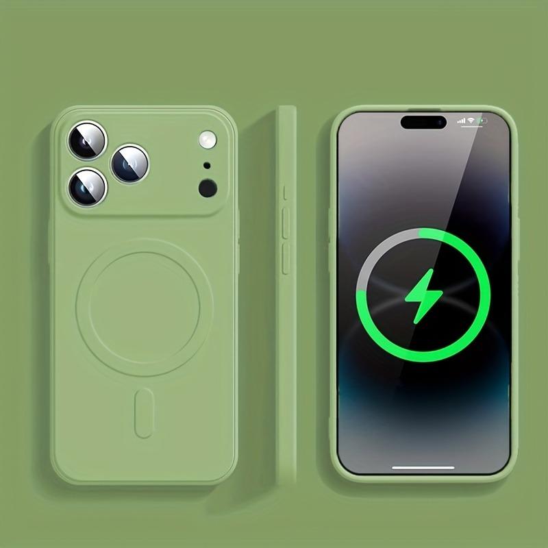 Originale Flüssigsilikon-Handyhülle Für iPhone 17 16 15 14 13 12 Pro Max Plus Für Magsafe Magnetische Hülle Für iPhone17 16 Pro Max