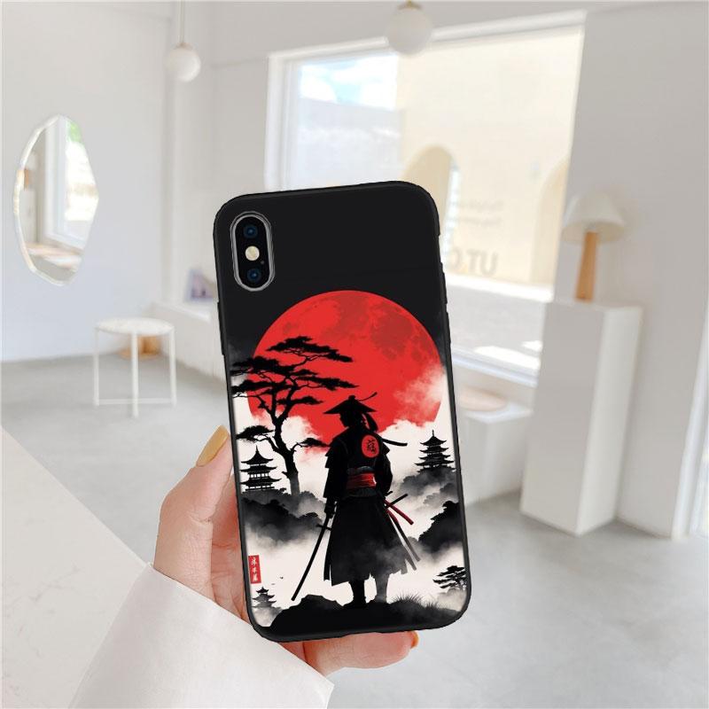 PP41 Japan Samurai Mask Soft Shell Phone Case for Xiaomi Xiaomi Poco M4 M5 M6 M7 X3 X6 X7 F8 Ultra Pro GT NFC