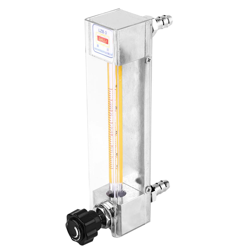 High Precision Flowmeter LZB-3 LZB-3 Glass Tube Liquid Flowmeter Water  Meter for Acid & Alkaline Liquid Water Flowmeter