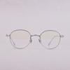 GENTLE TATATN Titanium Anti blue light Roud Women Men Eyeglasses Frame Optical Glasses EP Prescription Glasses