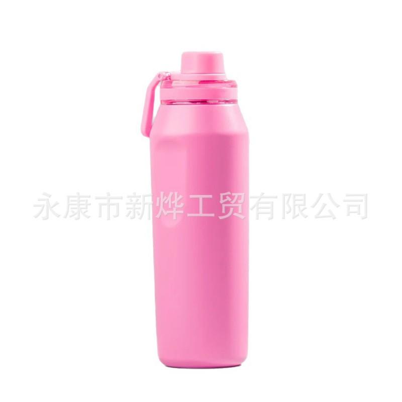 Stainless Steel Insulated Water Bottle With Handle Design Portable Outdoor Sports Hiking Gym 350ml To 1200ml