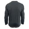 Herren Henley Kragen Langarm T-Shirts Einfarbig Frühling Herbst Freizeit T-Shirt Herren