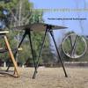 Black Folding Portable Tactical Outdoor Camping Table - Lightweight & Multifunctional for Picnic & More