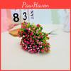 Home Decor Artificial Flower Stick With Plastic Material For Wedding And Photography Scene Decoration