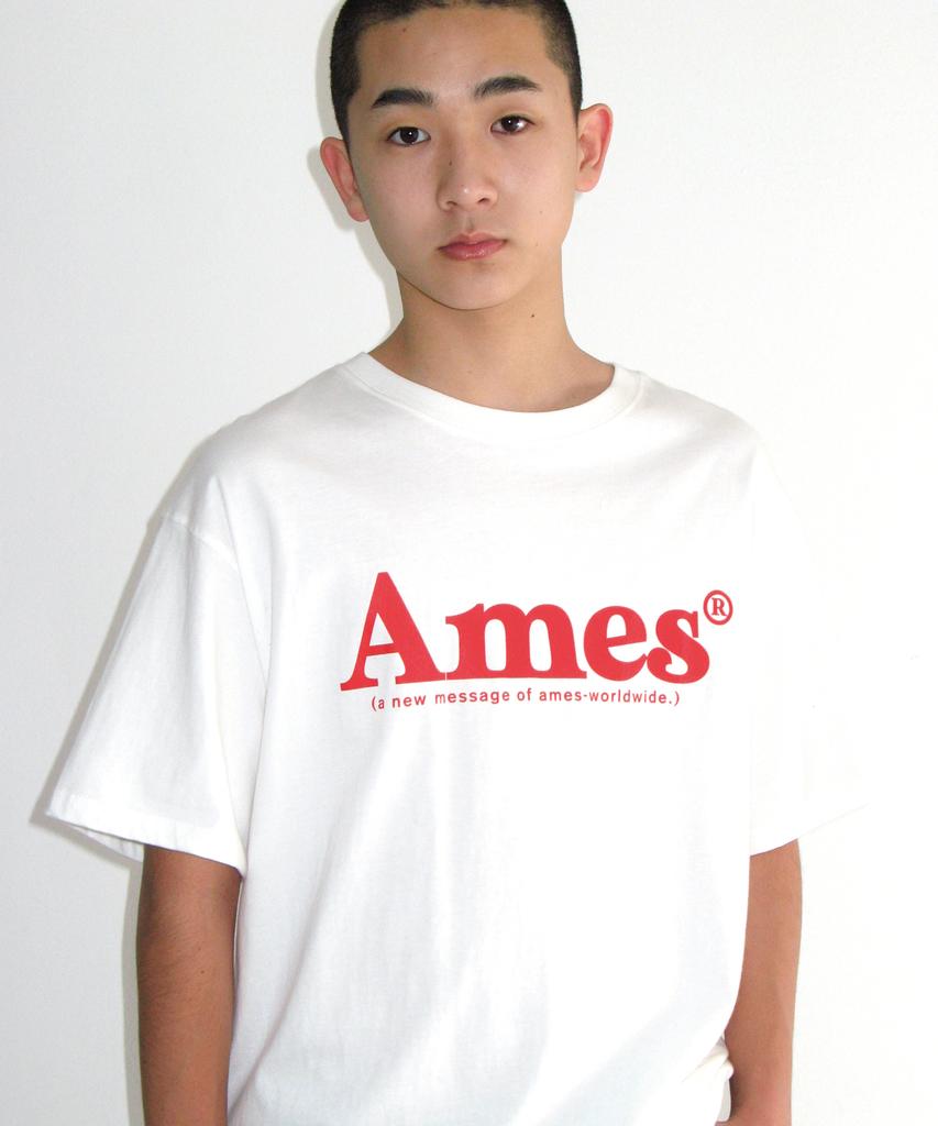 AMES-WORLDWIDE Basic Logo Tee White