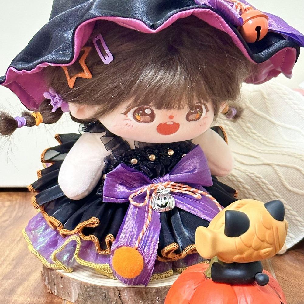 Dress Up Cotton Doll Halloween Suit Pumpkin Plush Dolls Clothes Children's Gift