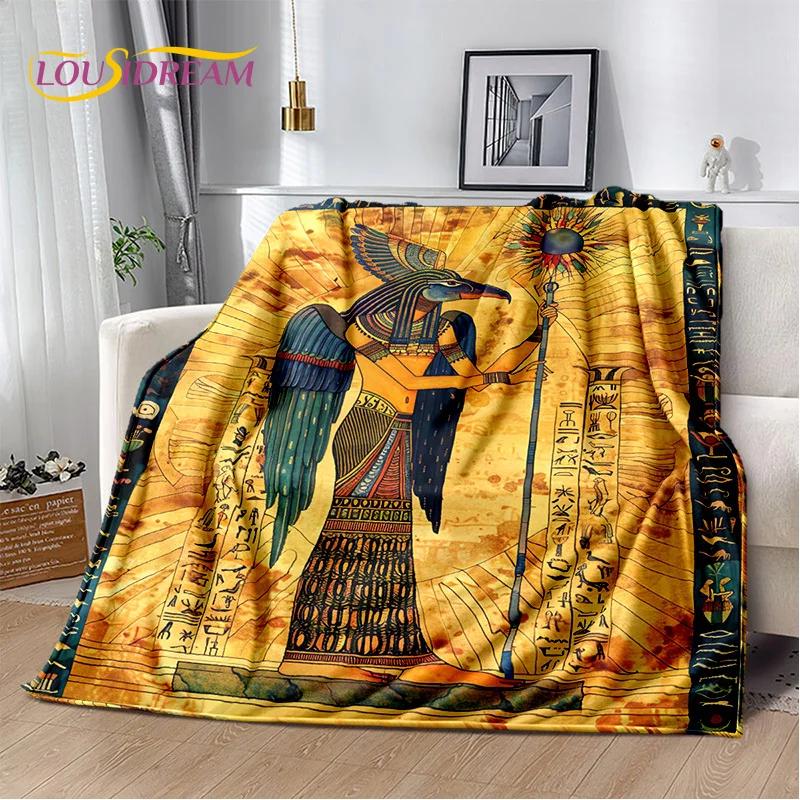 Ancient Egypt  29 Style New Death Anubis Pharaoh Horus Mythology Soft Blanket,Soft Throw Blanket for Home Bedroom Bed Sofa Child