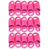 15Pcs Extension Spring Colorful Compression Small Tension Springs for Bag Strap AdapterRose Red