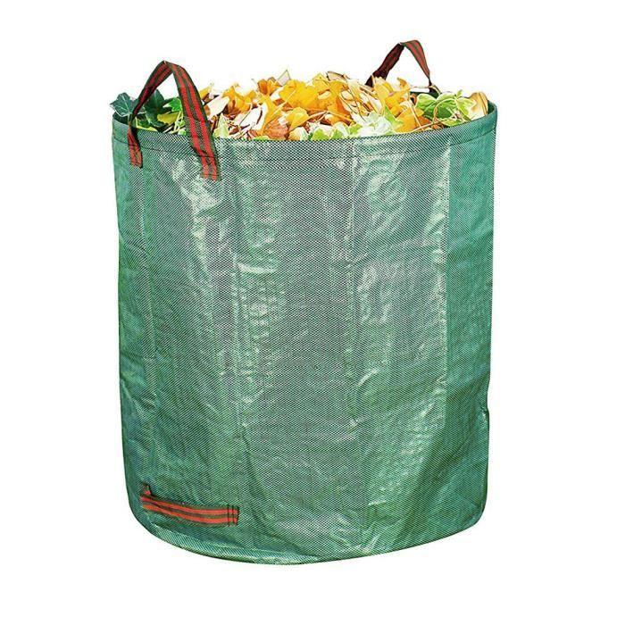 Sac de jardin Sac de rangement Sac à feuilles Sac à déchets de jardin Sac à déchets 272L LZM80703235
