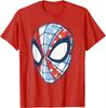 Unisex Crew Neck Streetwear T-Shirt With Vintage Classic Spider-Man Movie Character Print, Must-Have For Fans T-Shirt