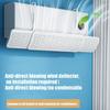 Air Conditioner Deflector Portable Air Conditioner Wind Deflector 180-Degree Rotatable Shield Blocker Replacement For