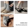 Women's 100% Cotton Mid-Calf Seamless Scrunch Socks - New Autumn/Winter Collection