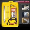 Multi-functional DIY Hand Saw Comfortable Handle Simple and Convenient Blades Kit Sharp Blade Cutting Tool Wood Metal Glass