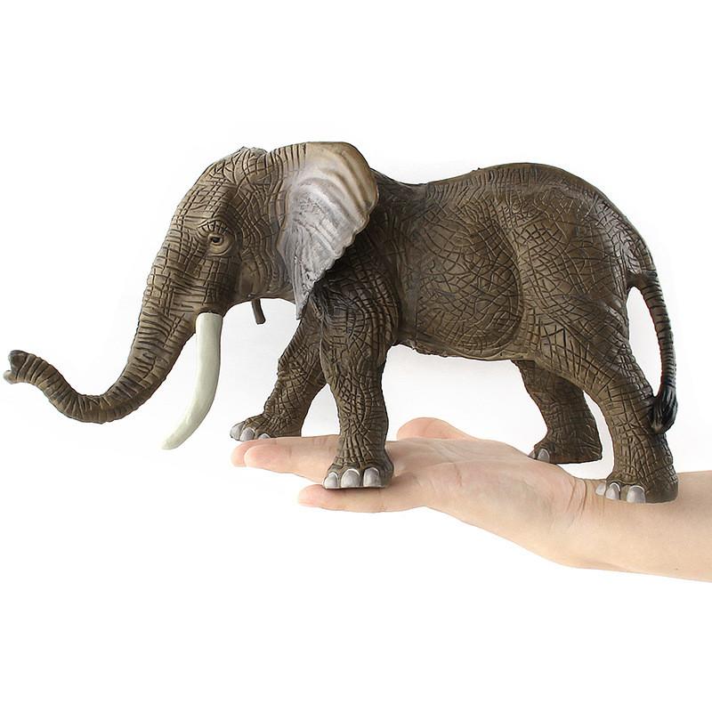 Premium Quality Pvc Elephant Animal Model With Exquisite Design For Display And Gifting