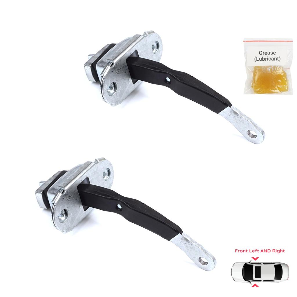 BDP1352-1 2 Pieces Front Door Hinge Brake Stop Check Strap Limiter for Toyota Hilux MK6 N1 1997-2005 Pickup Truck 6861035050