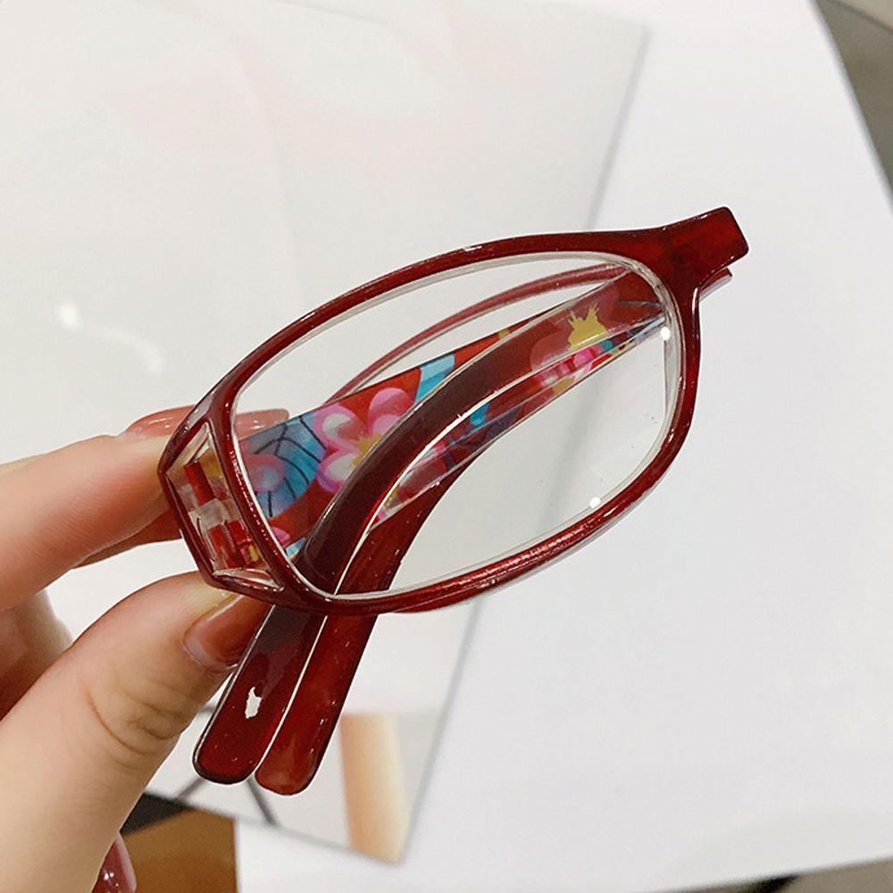 Women Computer Eyewear Presbyopic Anti Blue Light Presbyopia Eyeglasses Folding Reading Glasses