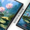 Traditonal Chinese Style Lotus Flower Lotus Leaf Posters Canvas Painting and Prints Wall Art Picture for Living Room Home Decor