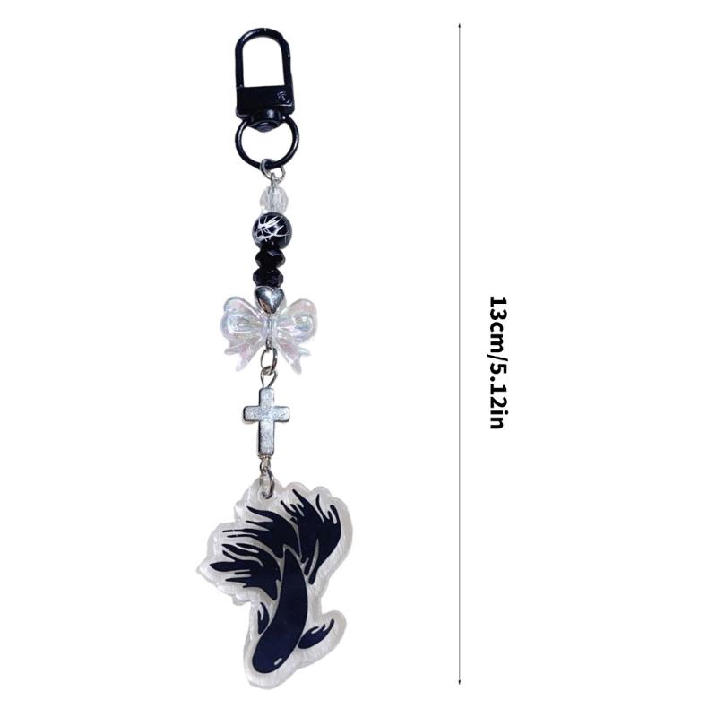 Wear Resistant Keychain Personalized Fish Design Cultural Inspired Accessory For Everyday Carry Stylish Gift Choice