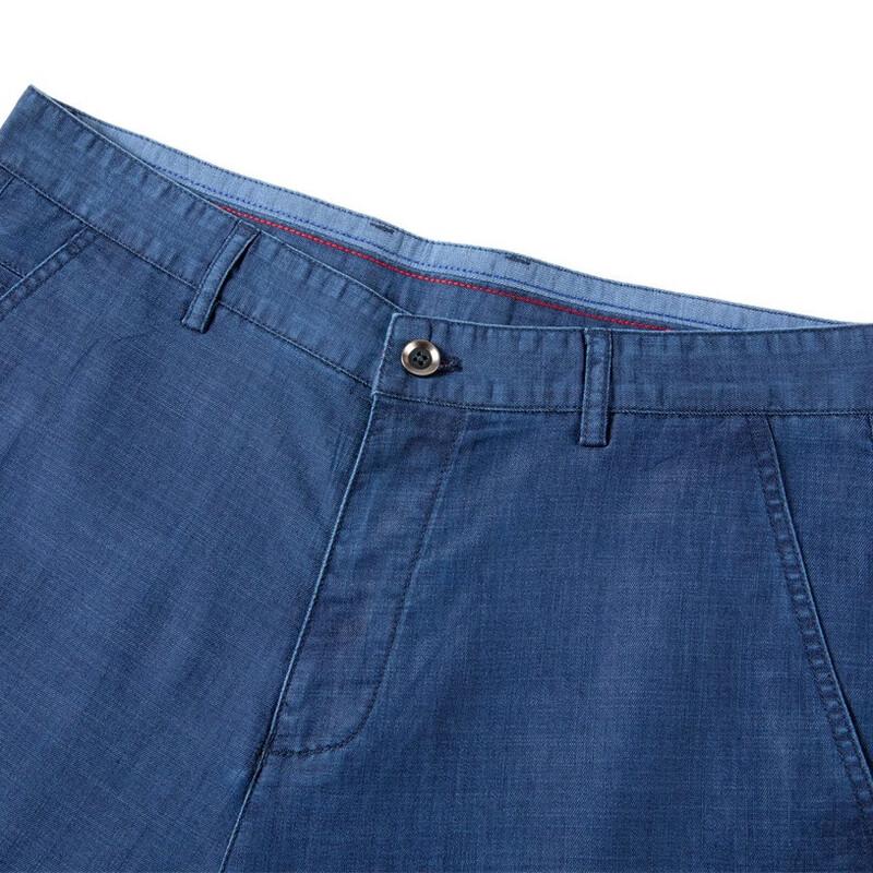 MONTAGUT Men's All-Season Stretch Business Casual Denim Jeans