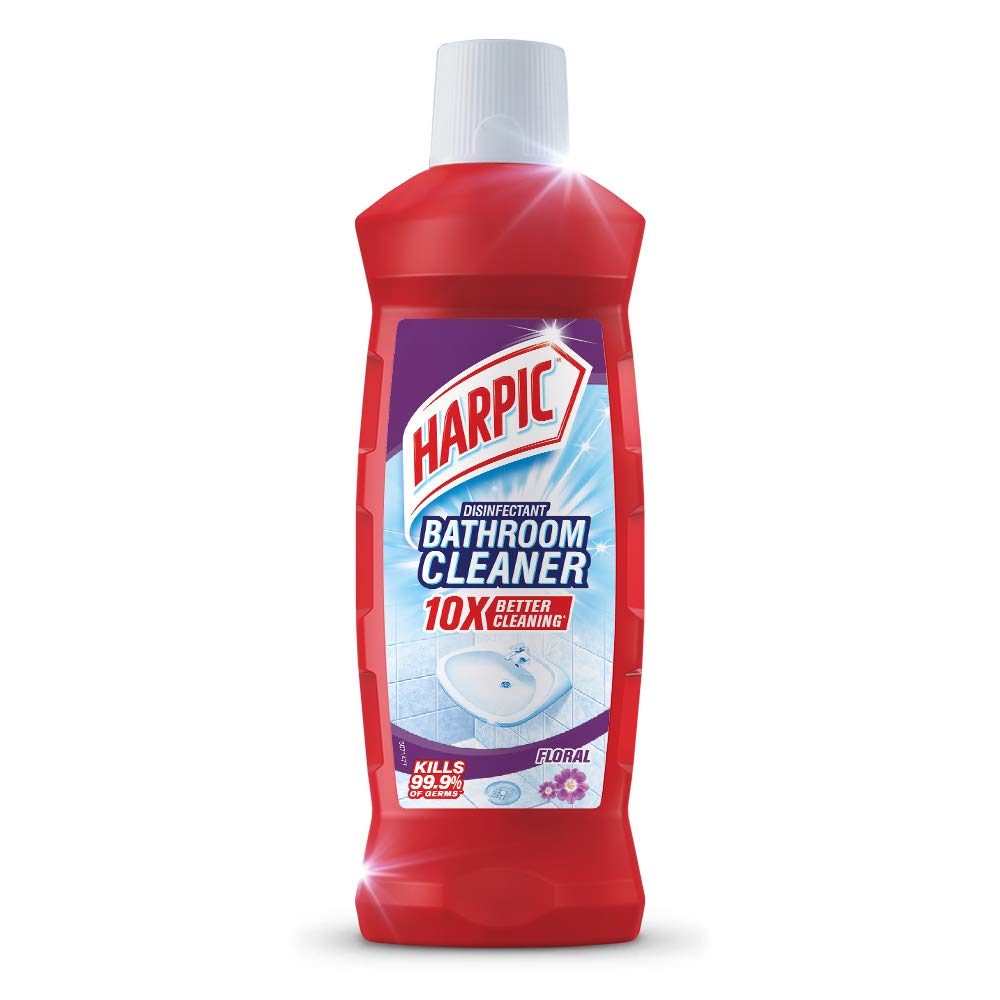 Harpic Floral Disinfectant Bathroom Cleaner 500ml