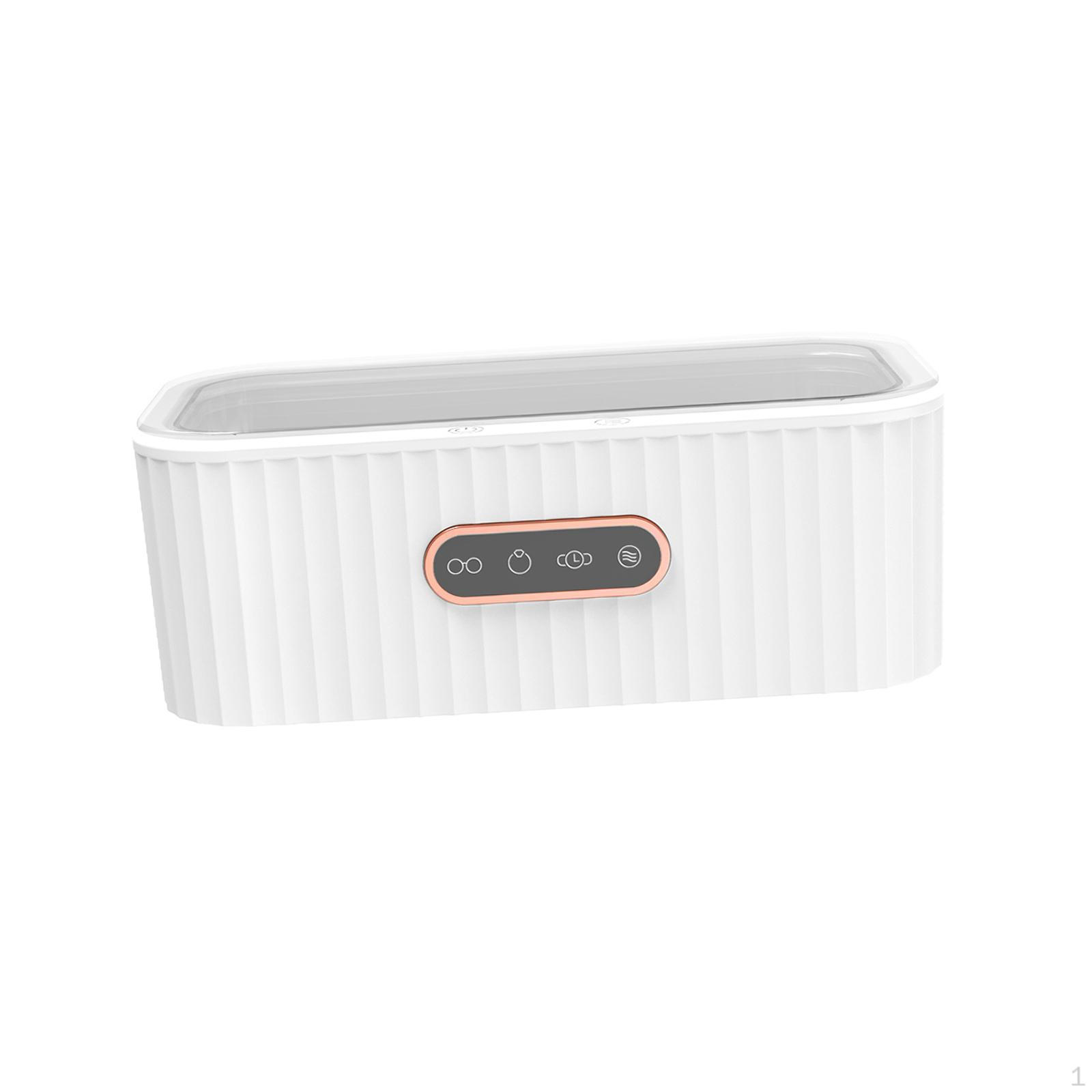 

Электрический очиститель ювелирных изделий Ванна Бак Профессиональная чистка Великобритания Адаптер Вилка Моющие Инструменты для макияжа белый