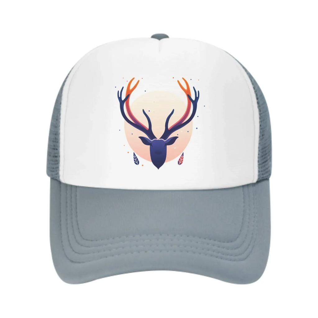 Deer New Summer Leisure Sports Daily Sun Hat Fishing Outdoor Activity Unisex Canvas Fashion Duck Tongue Cap