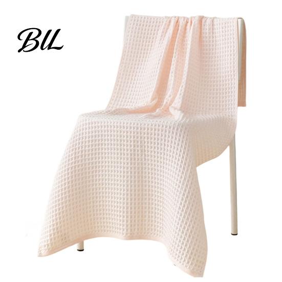 Soft Bath Towel for Family Cotton Waffle Towel, Large Absorbent Quick Dry Shower Hotel Style Towels Adults, Thickened Skin Friendly Bathroom
