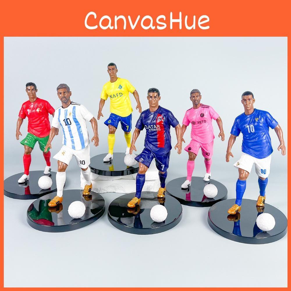 Messi Cristiano Neymar Ronaldo Football Star Model Set Decoration Desktop